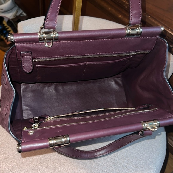 Coach Drifter Oxblood, leather Suede, - Picture 4 of 16